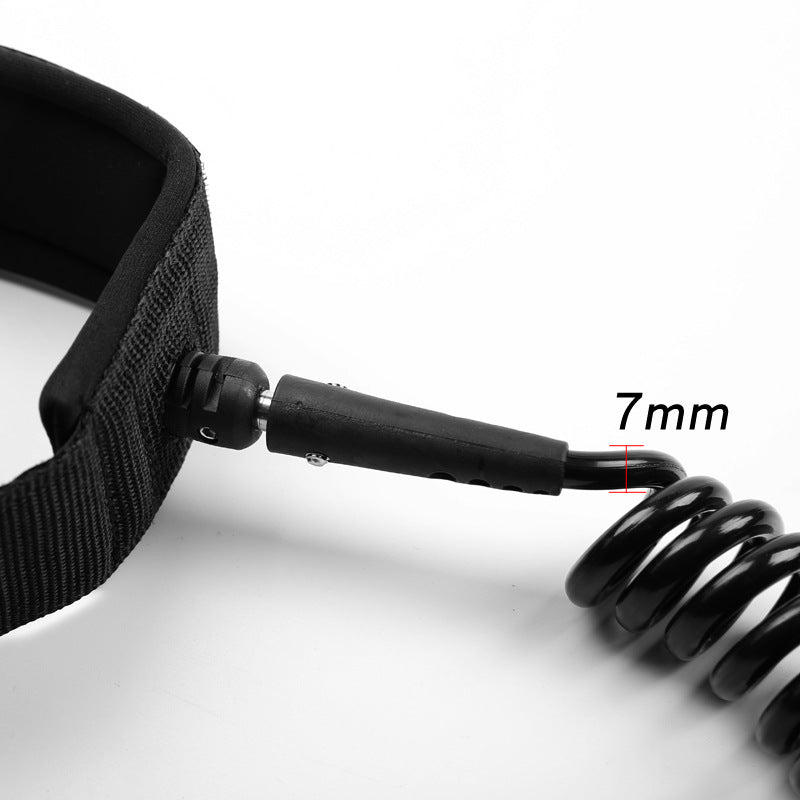Paddle board sup coil leash 10 ́