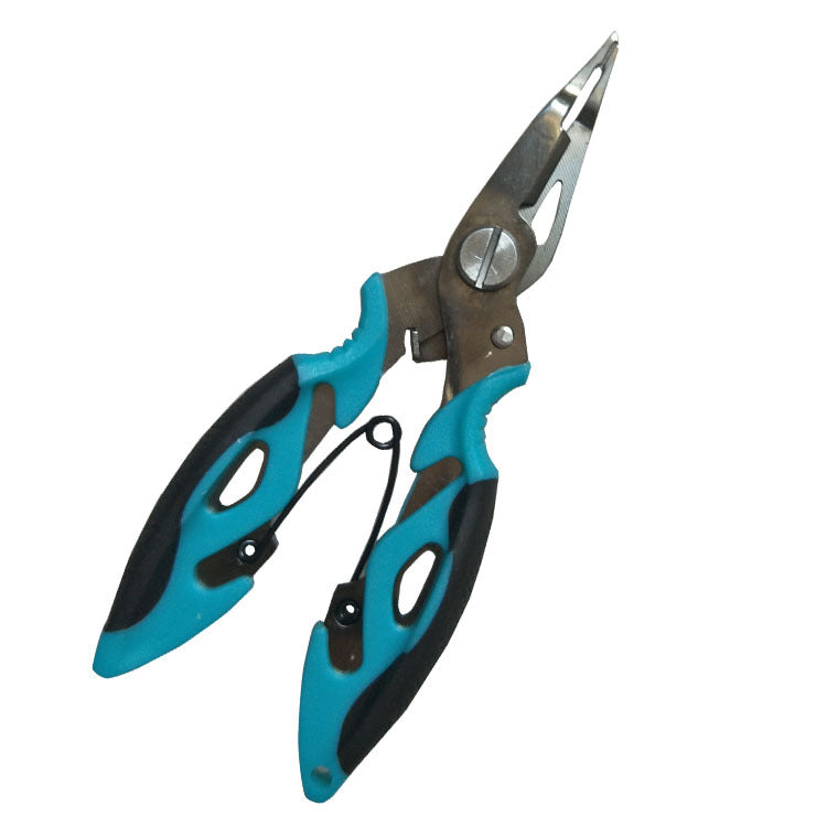 Multifunction Aluminum Fishing Pliers Scissor Removers Line Cutter Gift For Father