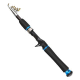 Portable Superhard Telescopic Rock Fishing Rod Pole Gift For Father