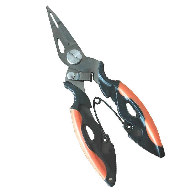 Multifunction Aluminum Fishing Pliers Scissor Removers Line Cutter Gift For Father