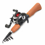 Carbon Fiber Fishing Rod Portable Superhard Telescopic Fishing Rod