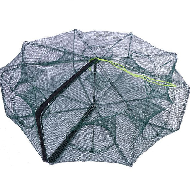 Round Fishing Trap Crab Net Fish Net Foldable Gift For Him