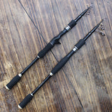 Carbon Fiber Fishing Rod Portable Superhard Telescopic Fishing Rod Fishing Tools