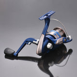 Solid Blue Gear Conventional Fishing Reel Fishing Tools Gift For Him