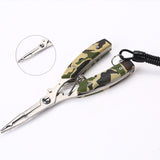 Multifunction Aluminum Camouflage Pliers Scissor Removers Line Cutte