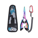 Aluminum Gradient Color Pliers Scissor Removers Line Cutter Father's Birthday Gift