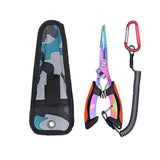 Aluminum Gradient Color Pliers Scissor Removers Line Cutter Father's Birthday Gift