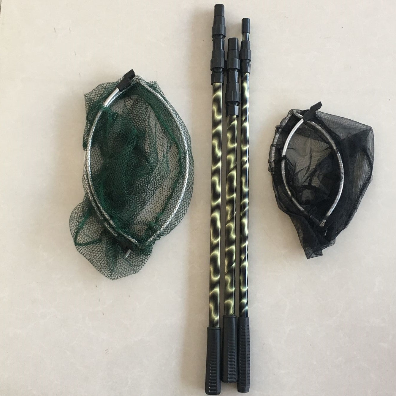 Aluminum Alloy Portable Foldable Fishing Net Handle Fishing Net Gift For Him, 82.68 inch