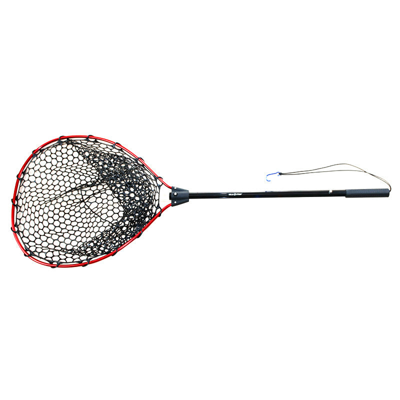 Portable Lightweight Fishing Net Mesh Foldable Handle Telescopic Pole – Fieland